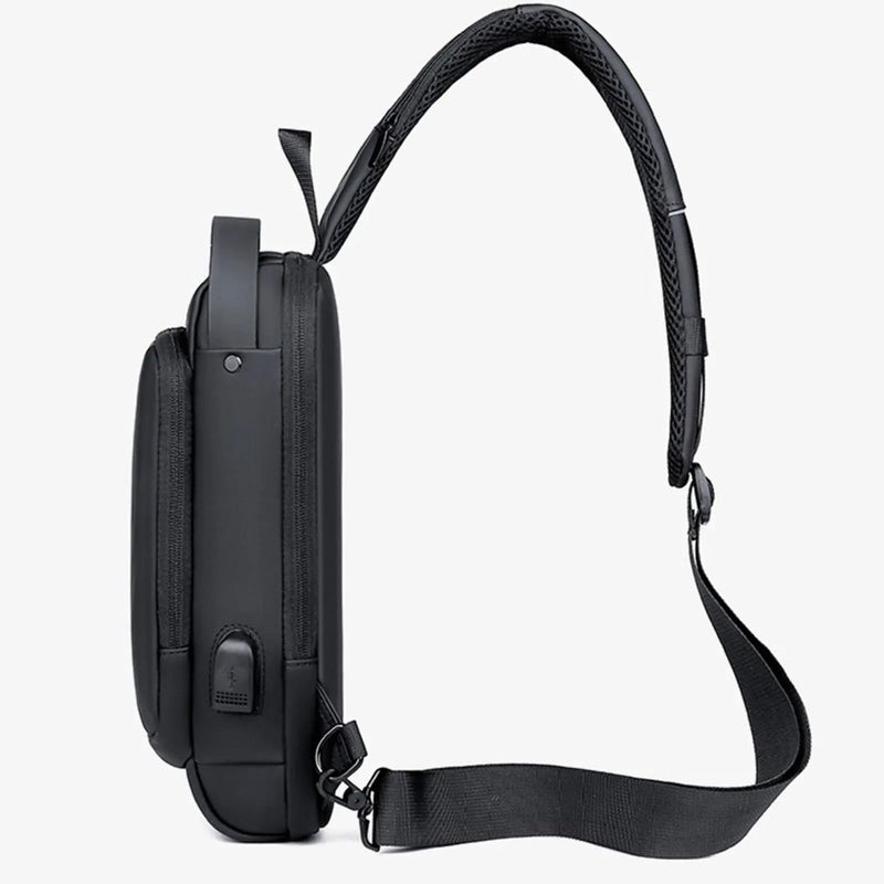 Mochila Morral Bolso Puerto Usb Impeable